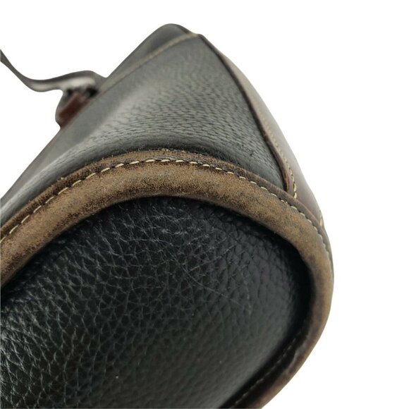 Brighton Black Pebble Leather Handbag Shoulder Bag Heart...
